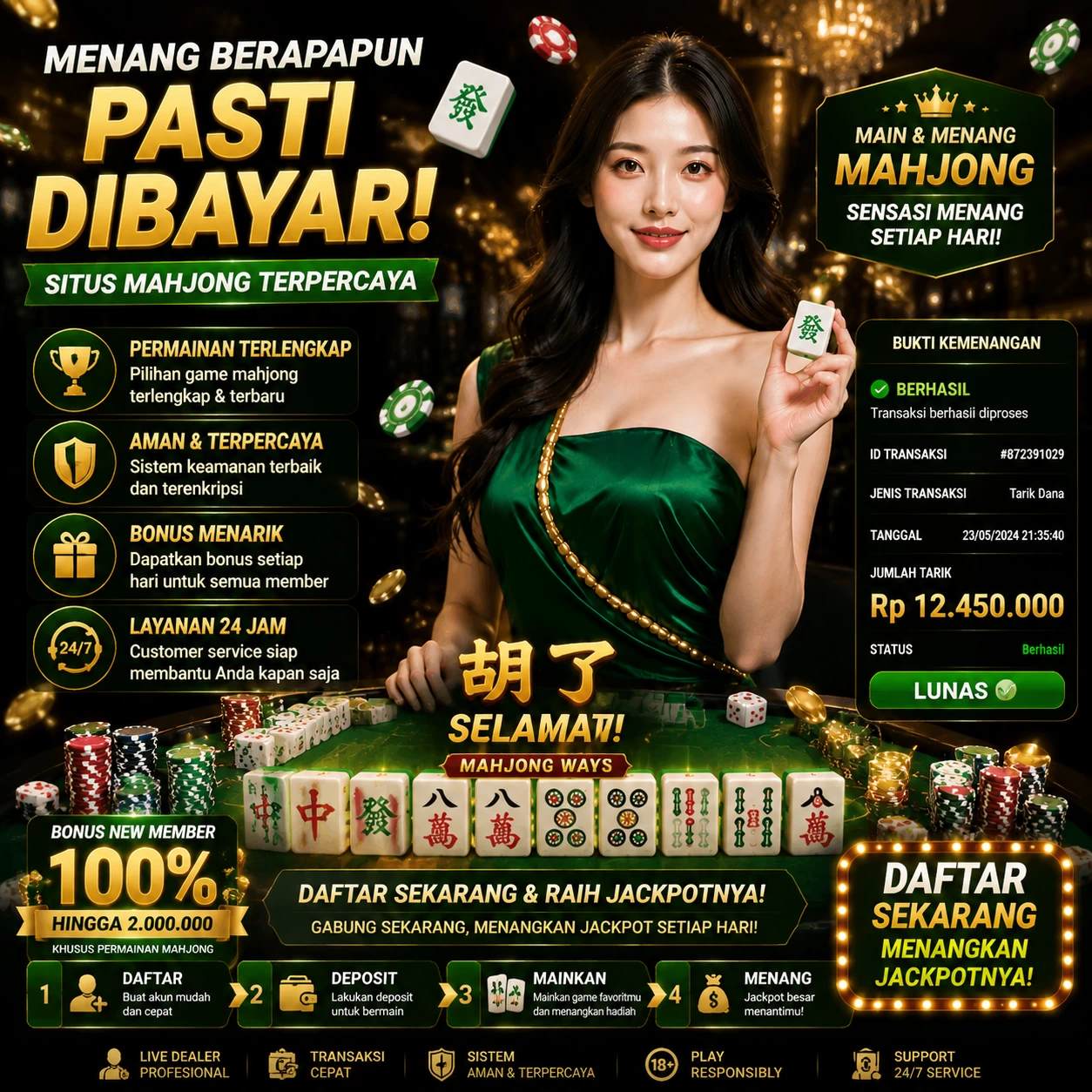Cara Daftar dan Memulai Permainan di 77rp