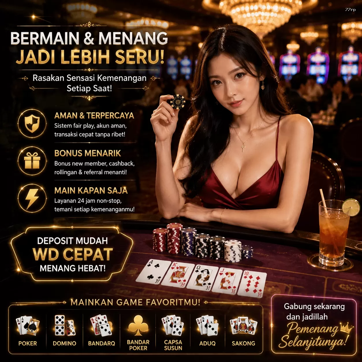 Analisis Fitur Menarik di 77rp